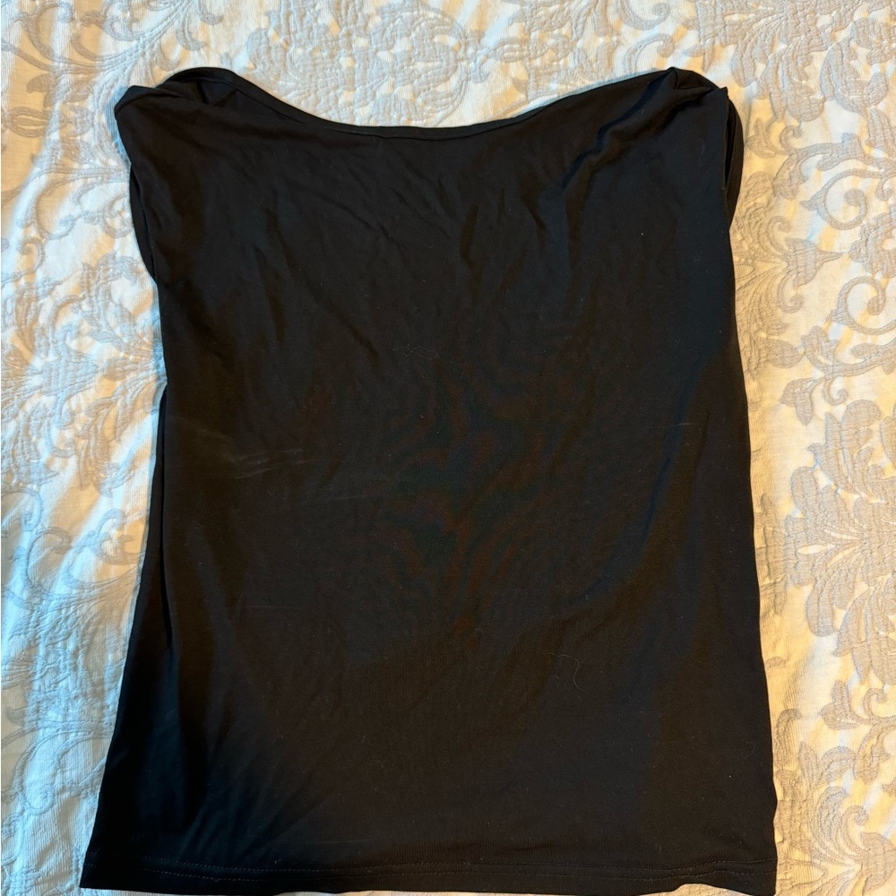 Whitefox black backless going out top